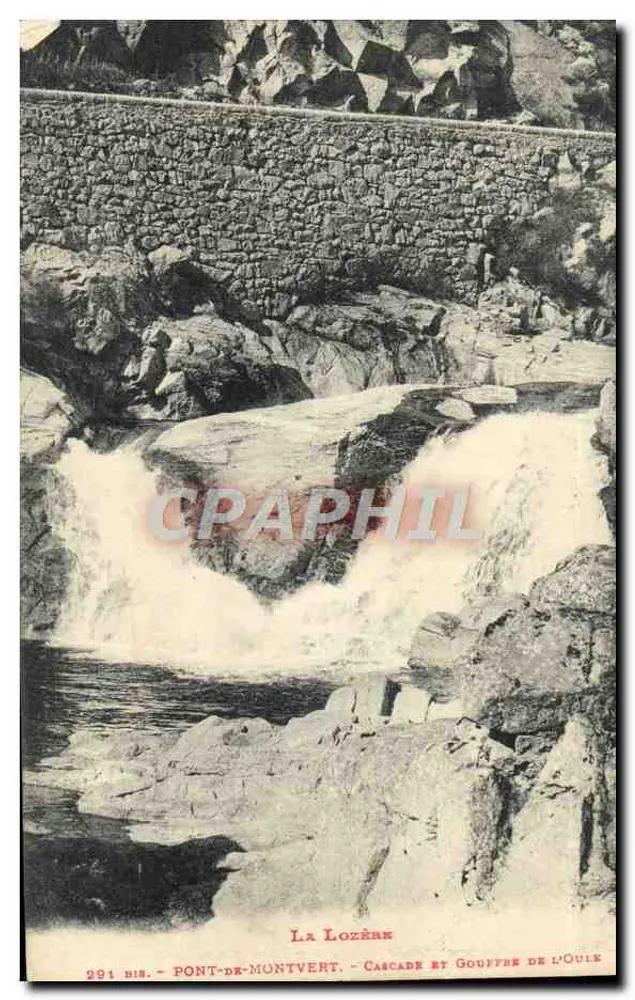 Pont-de-Montvert — Cascata e Abismo da Oule — La Lozère — n° 291 bis - Frente