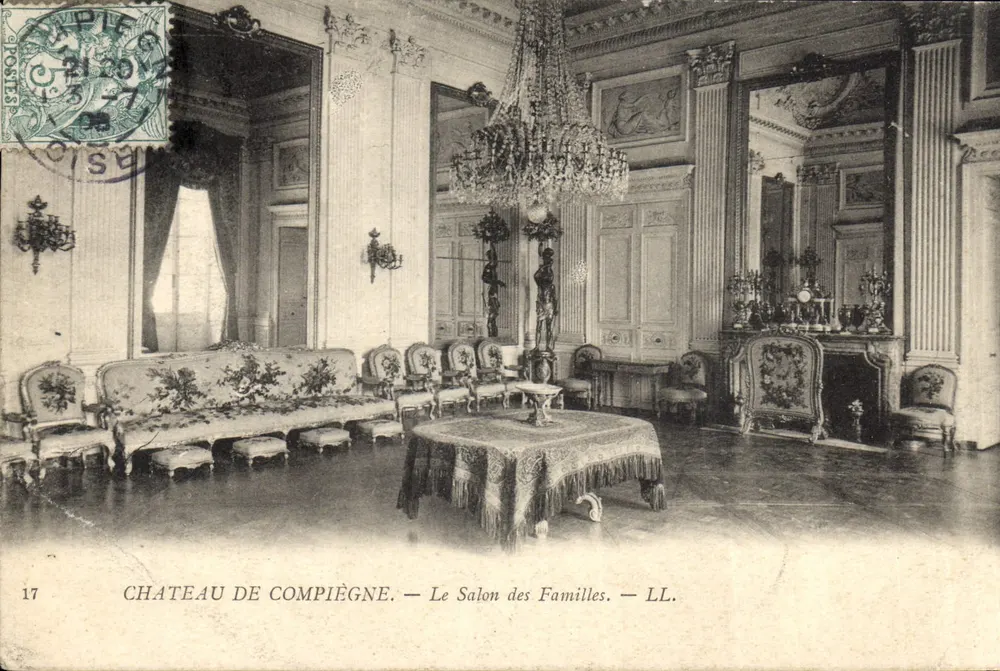 Château de Compiègne — Le Salon des Familles — LL. - Vorderseite