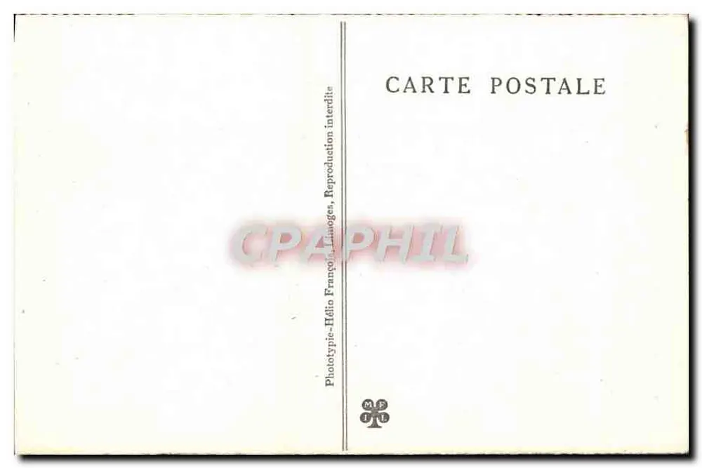 Poço de PADIRAC (Lot) — A Rio plana — Phototype-Hélio France - Verso
