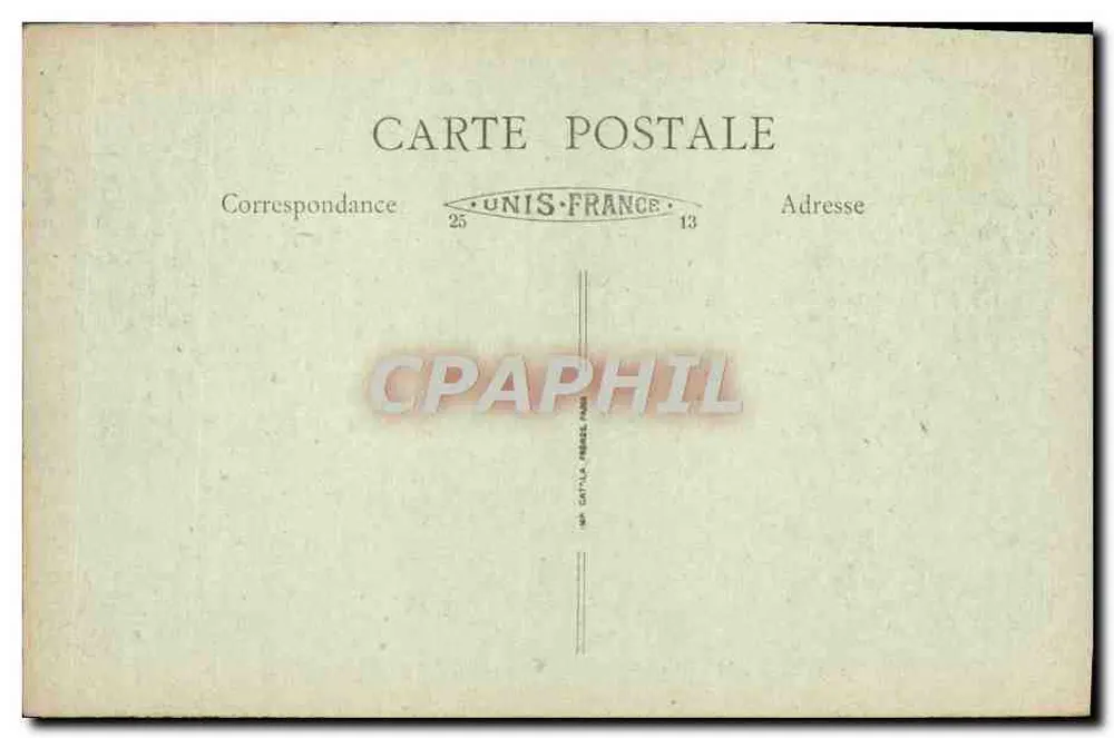 Vichy (Allier) — Das Casino - Der Spielraum — B. F. O. - Rückseite