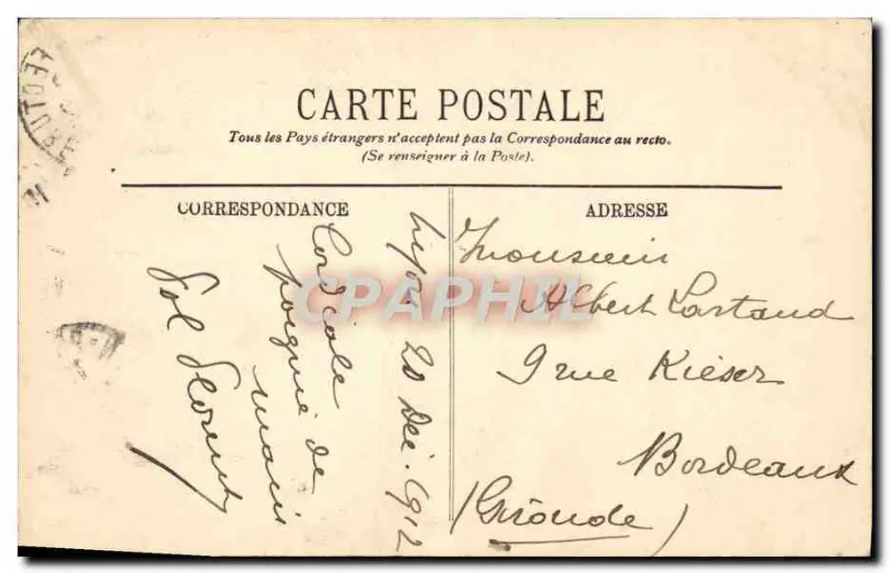 LYON — Nossa Senhora de Fourvière — Editor LL n°179 - Verso