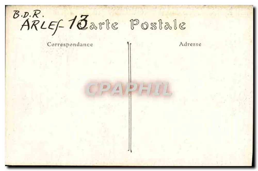 Cerca de Saint-Trophime — O Lavamento dos Pés — B. du Rhône, n°292 - Verso
