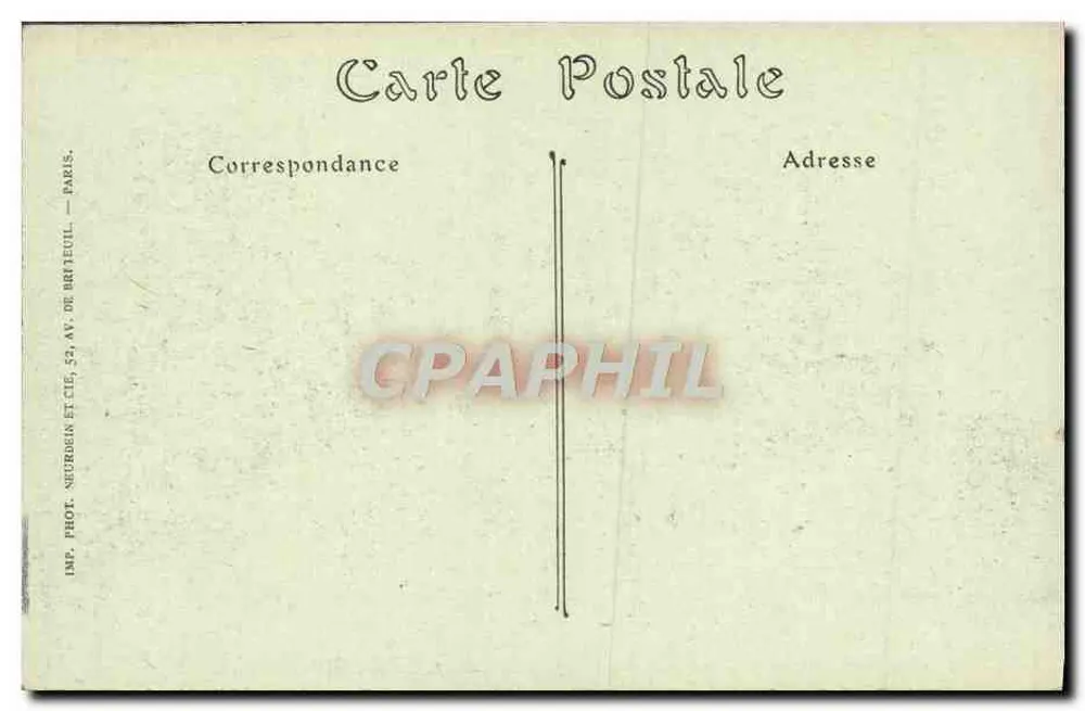 Cidade de CARCASSONNE — Subida da Porta da Aude — ND. Fot. - Verso