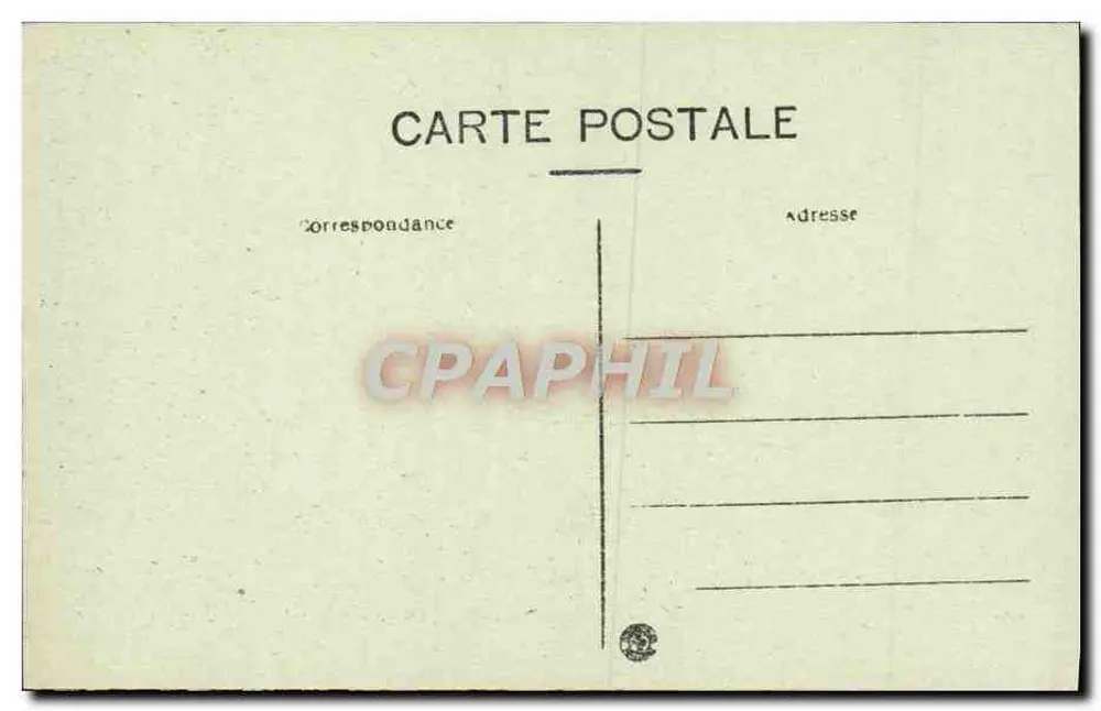 Carcassonne — Les Défenses du Château — Éd. Jordy - Verso