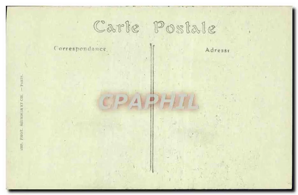 Cidade de CARCASSONNE — Torre da Justiça — ND. Ph. E. - Verso