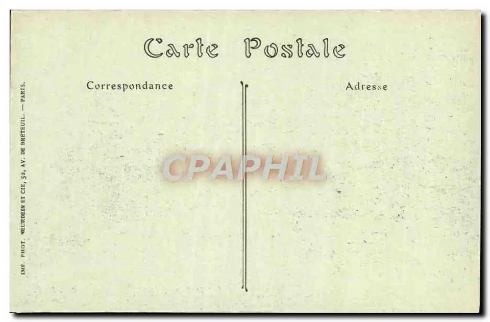 Cidade de CARCASSONNE — Entrada Principal — ND. Fot. - Verso
