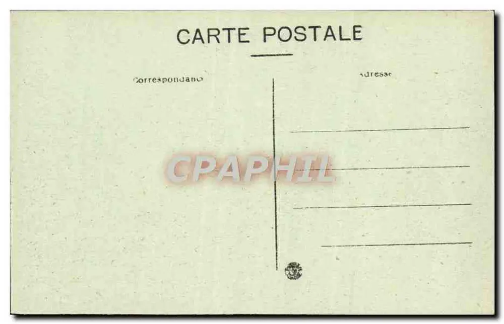 Carcassonne — Vista geral do Sul — Editor não identificado - Verso