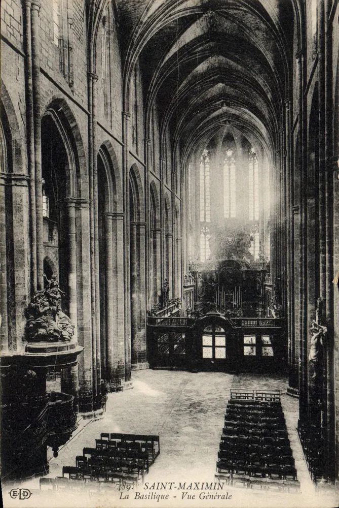 Saint-Maximin-la-Basilique — Vista Geral — E.D. n°189 - Frente