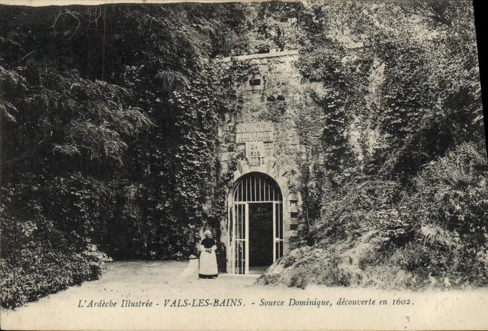 Fonte Dominique - Vals-les-Bains — L'Ardèche Illustrée, n°15 - Frente
