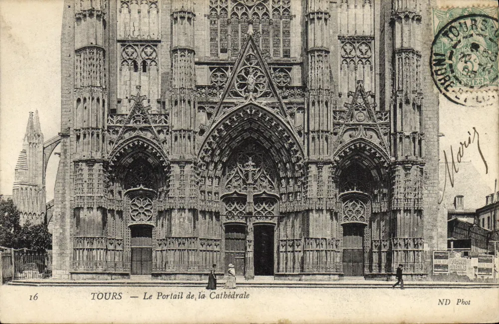 Tours — O Portal da Catedral — ND Phot, n°16 - Frente