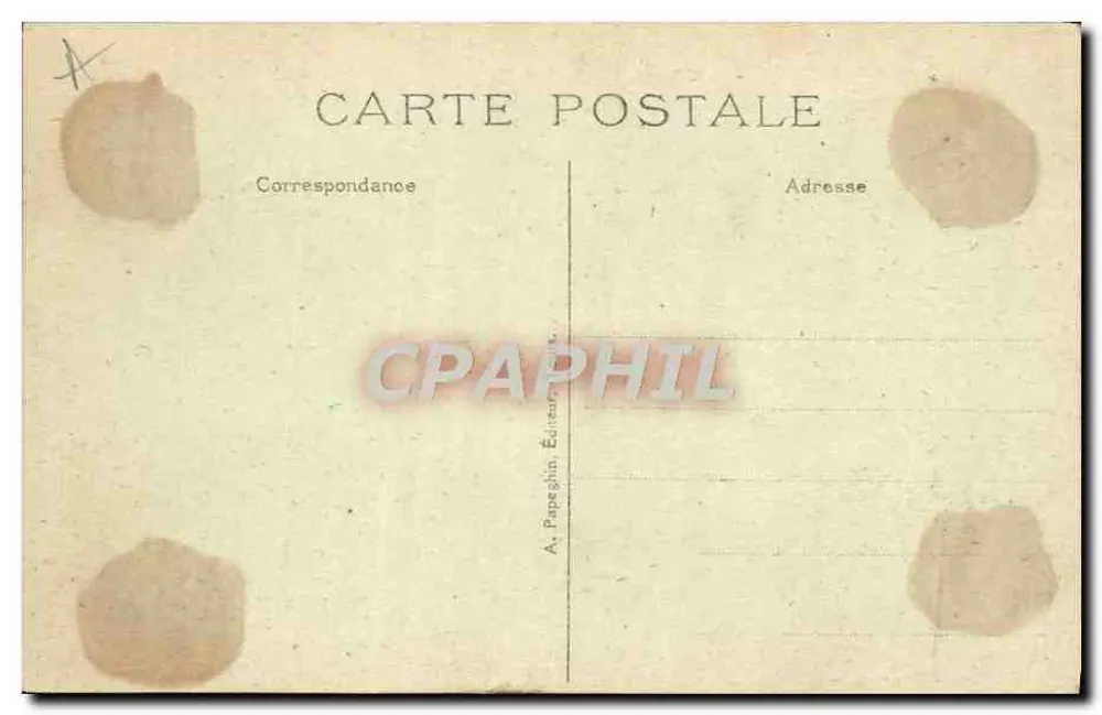 Tours (Loire-et-Loire) — A Igreja N.-D. Lariche, lado Sul-Oeste, reconstruída em grande parte de 1860 a 1866 no estilo do século XVII — A.P. - Verso
