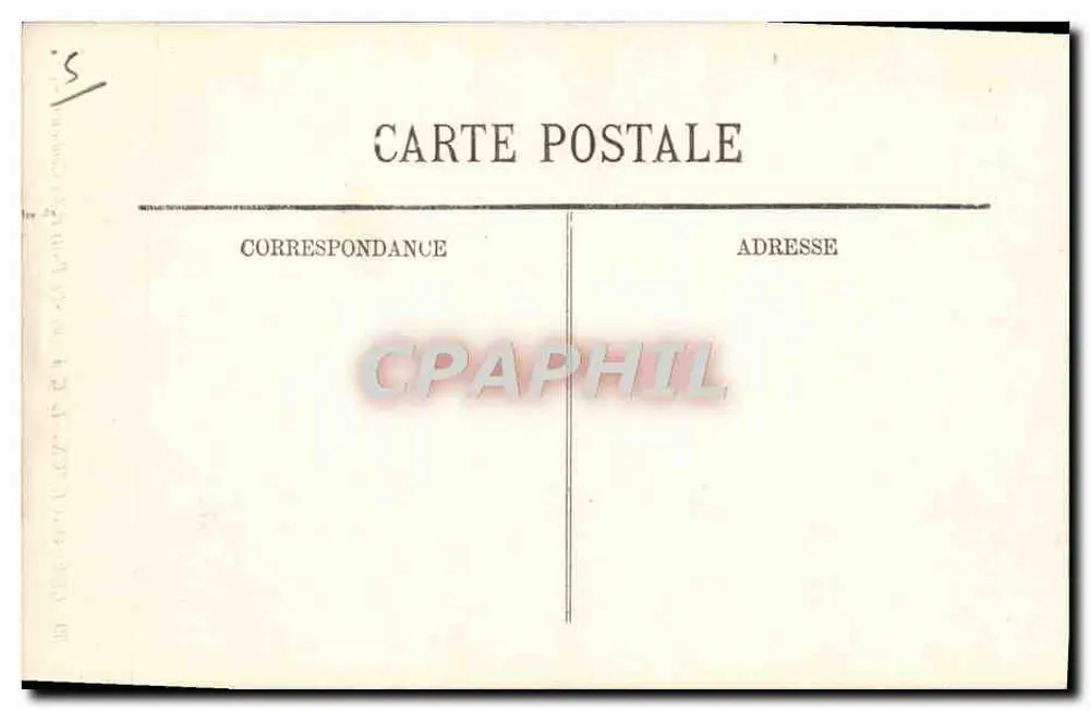 Chenonceaux - O Castelo, O Poço e os Comuns - LL - Verso