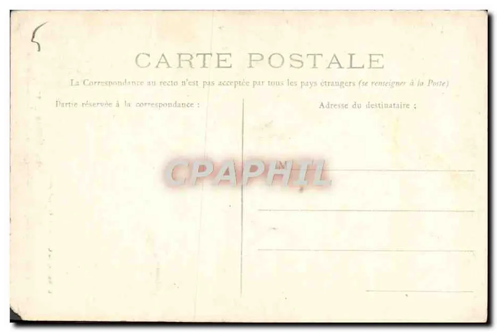 Bourg — Retabel der Kapelle der Jungfrau (Details) — Die Verkündigung — Verlag Cl. Ardier - Rückseite