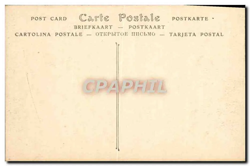 Palacio de VERSAILLES — Interior de la Capilla — NO Pabi. - Reverso