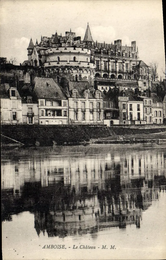 Amboise - O Castelo - M. M. - Frente
