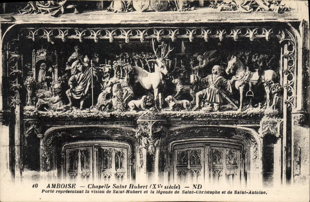 Amboise — Kapelle Saint-Hubert (15. Jahrhundert) — ND - Vorderseite