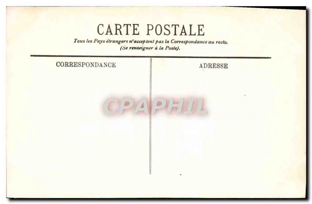 Versailles — O Grande Trianon — O Pórtico — LL. — n° 182 - Verso