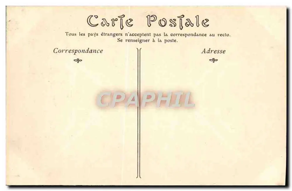 Chantilly — A Grande Singerie — ND. Fot. n°97 - Verso