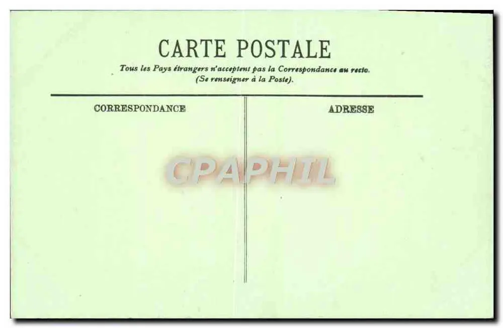 Versailles — Grand Trianon. Arbeitszimmer von Louis-Philippe — LL. n° 201 - Rückseite