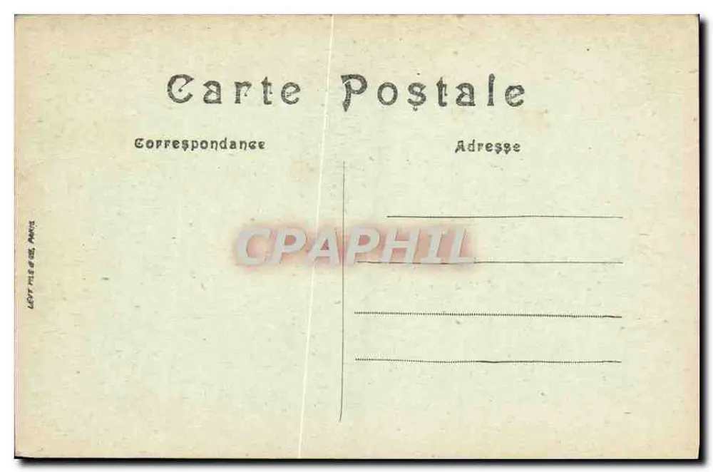 Carcassonne (Gite) — Conjunto da Porta de Aude — LL. - Verso