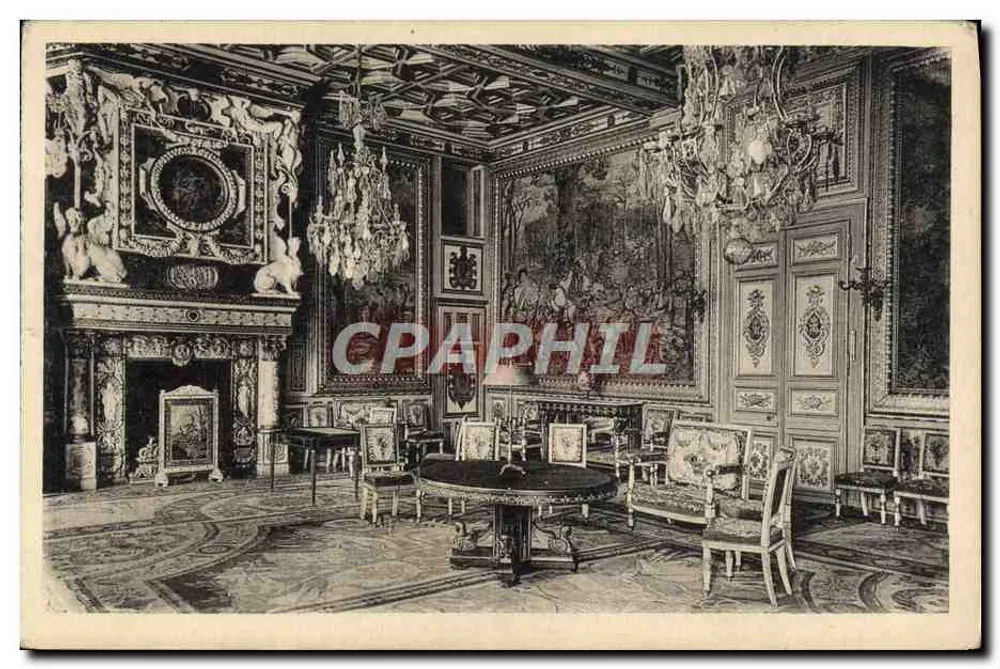 Schloss Fontainebleau — Salon François 1er — Édition des Musées Nationaux - Vorderseite