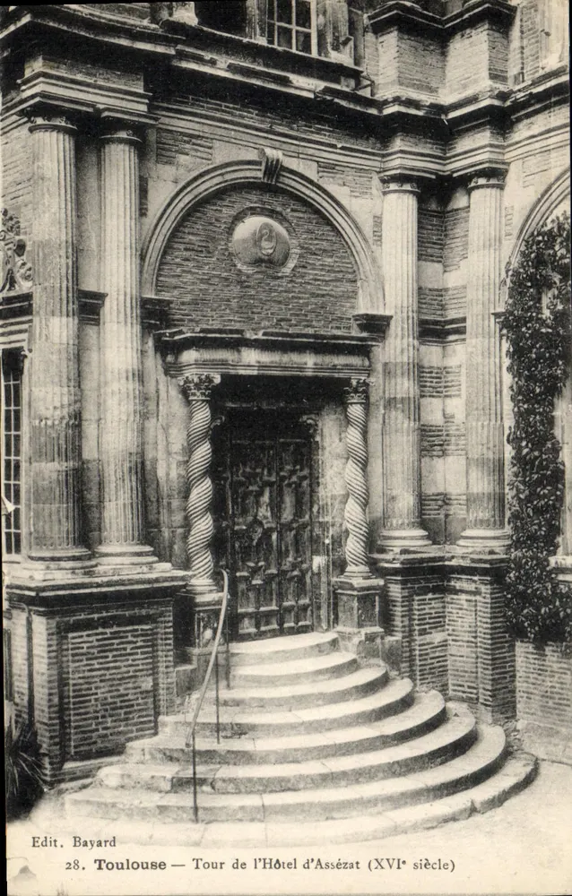 Toulouse — Turm des Hôtel d'Assézat (16. Jahrhundert) — Edit. Bayard Nr. 28 - Vorderseite
