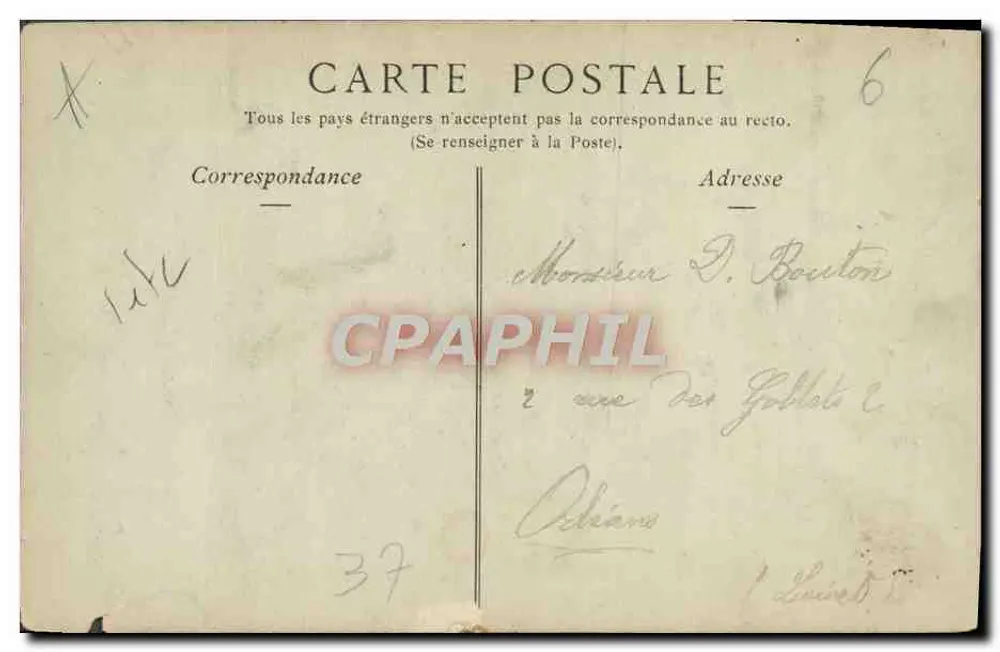 Château d'Amboise — Innenansicht der Kapelle — ND. Phot - Rückseite