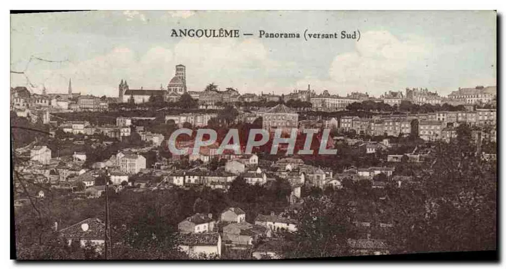 Angoulême — Panorama (versant Sud) - Frente