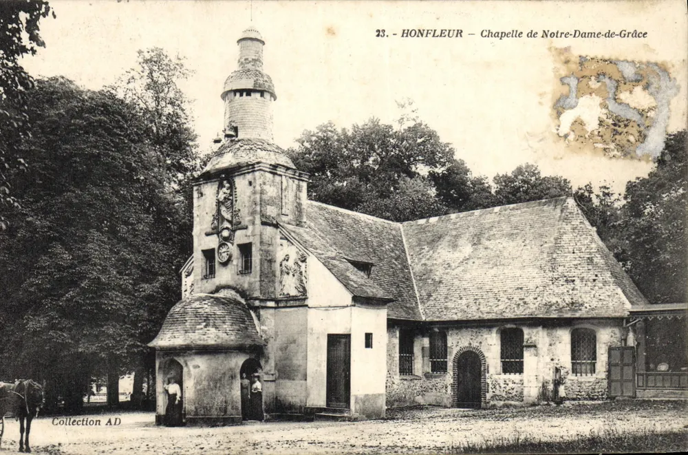 Honfleur — Capela de Notre-Dame-de-Grâce — Coleção AD - Frente