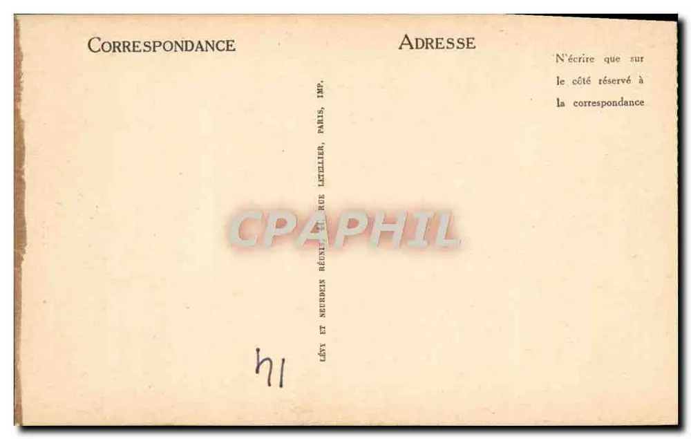 Bayeux — De Kathedraal — De Stoel — LL - Achterkant