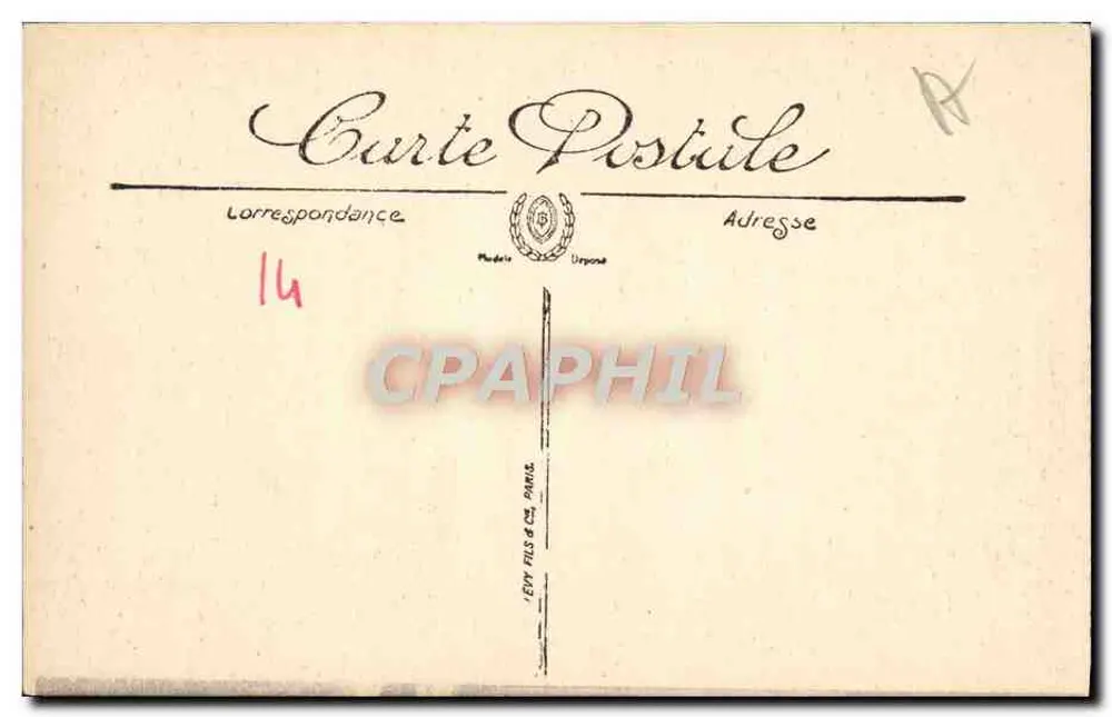Ouistreham — Interior da Igreja — L. L. - Verso