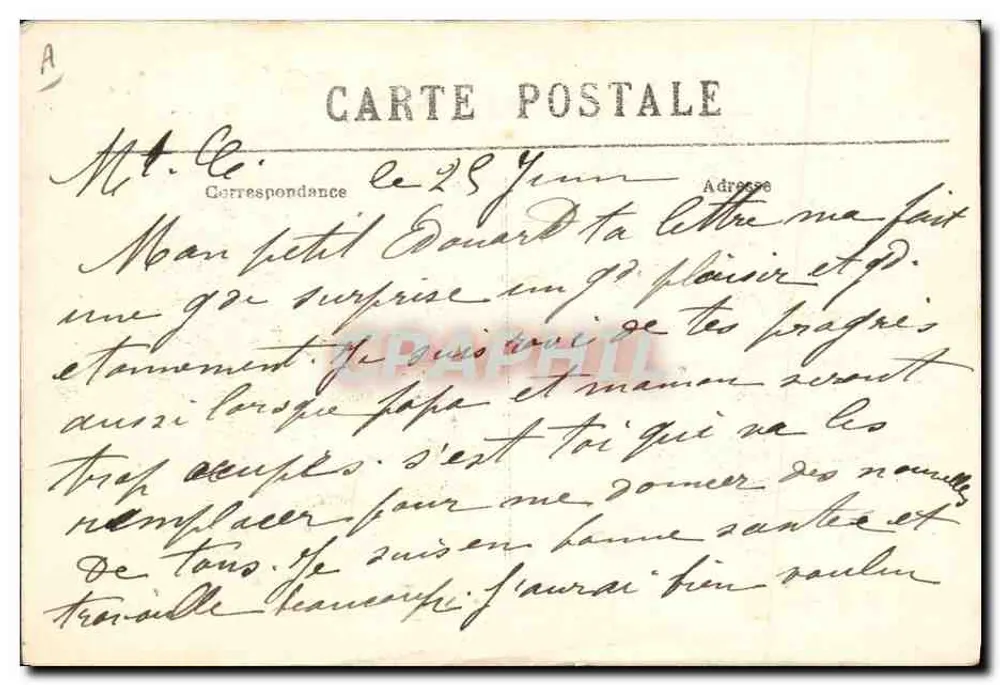 Unerwarteter Gasse-Cou — Erinnerung an den europäischen Krieg 1914-1915 — Zeichnung von R. Paxonne, Belgien - Rückseite