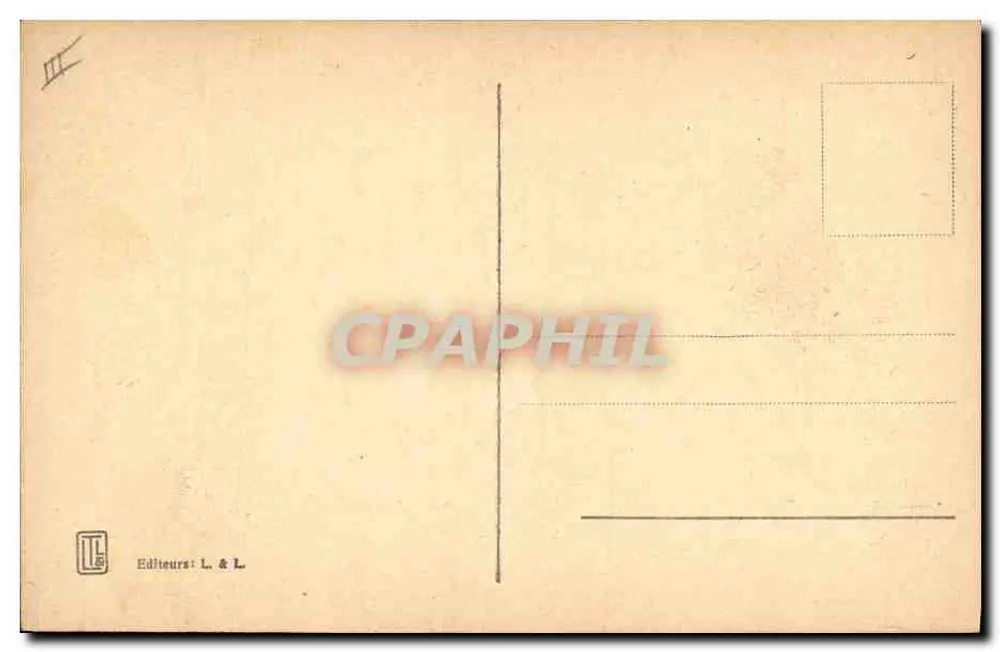Artesão árabe — jovem homem pintando um vaso — editor L. & L., n° 127 - Verso