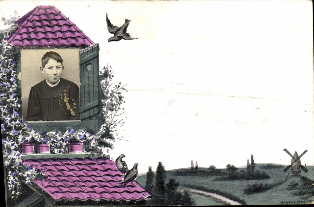 Criança em uma janela — Goseens — editor Goseens-Carl Dorn - Frente