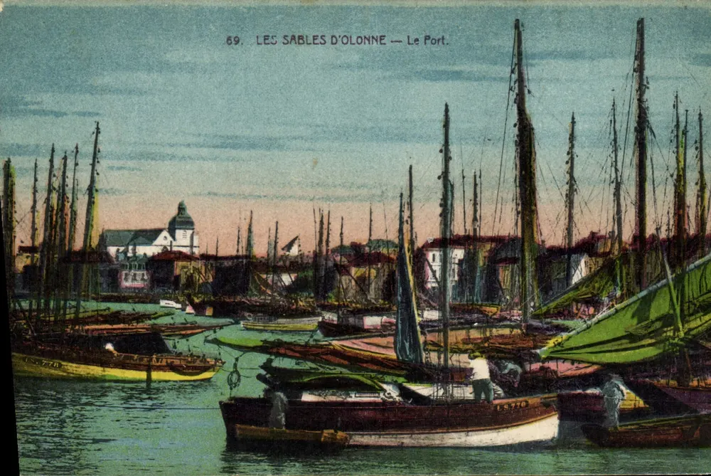 Les Sables d'Olonne — El Puerto — Editor anónimo, n.º 69 - Anverso