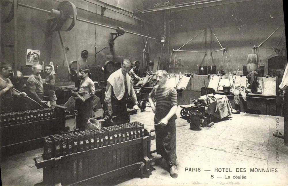 Paris — Hôtel des Monnaies — Die Schmelzung - Vorderseite
