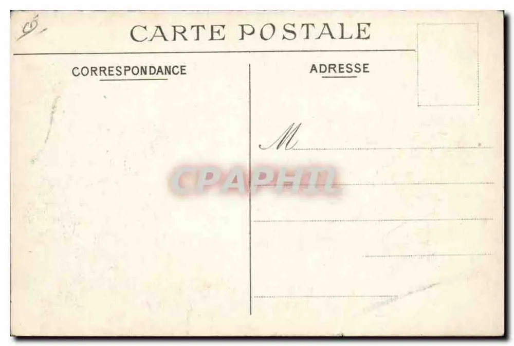 PARIS — HOTEL DES MONNAIES — Ofen — Verlag D.A.L., n°10 - Rückseite
