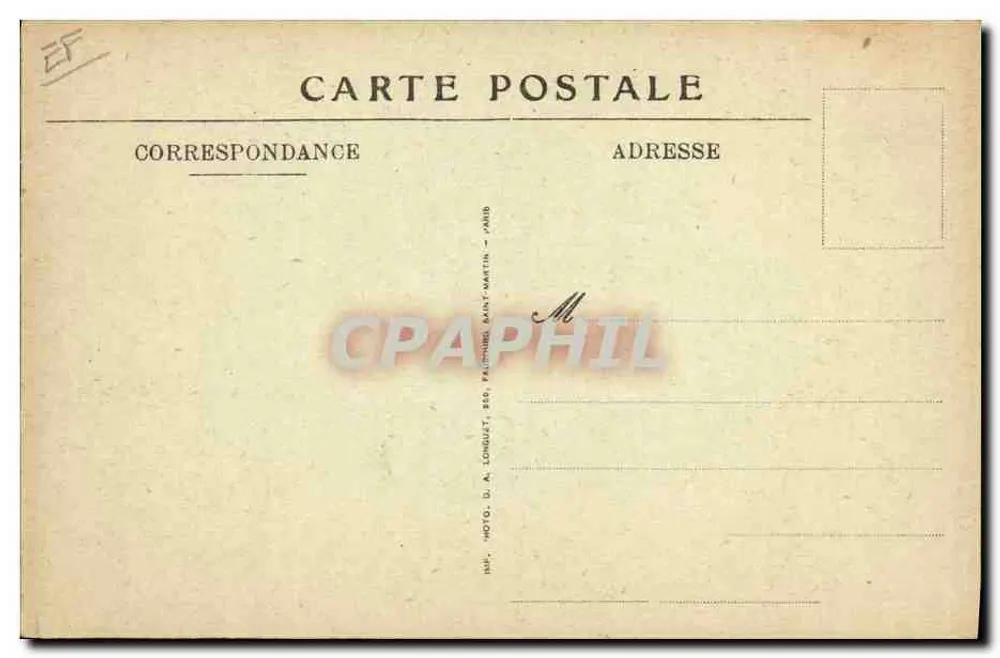 Paris — Münzhof — Eine Schneidemaschine - Rückseite