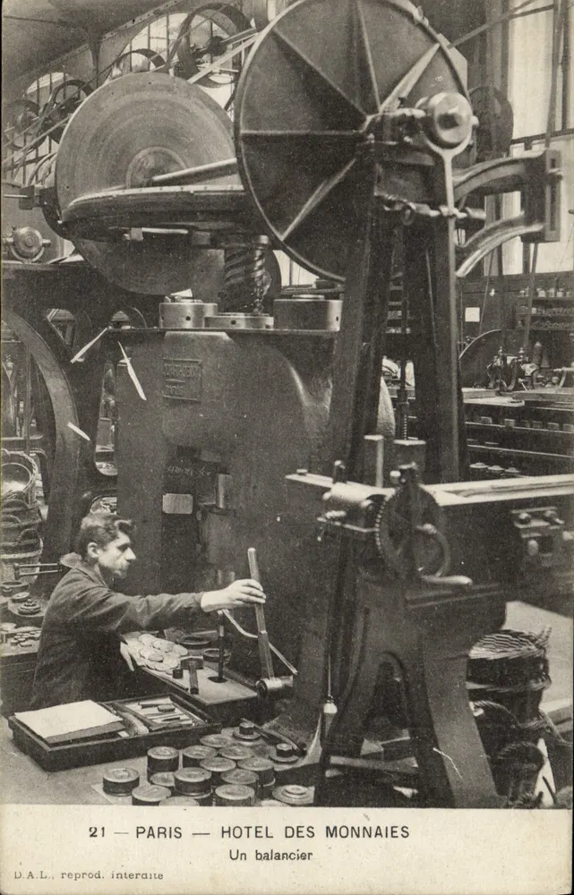 Paris — Hotel des Monnaies — Eine Waage - Vorderseite