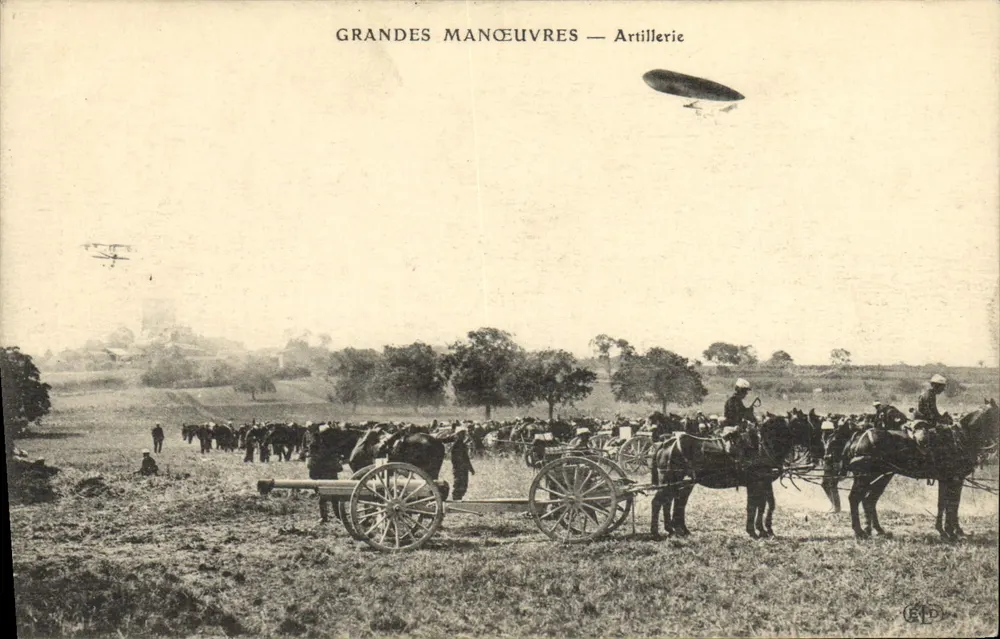 Große Manöver — Artillerie — Verlag ETP - Vorderseite