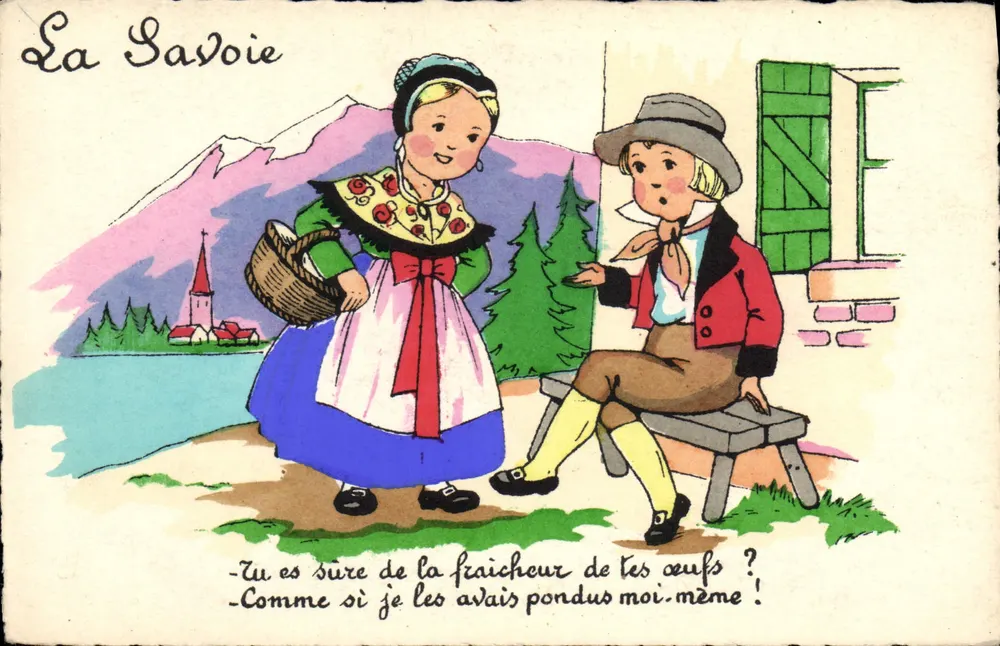 A Saboia — cena de aldeia com diálogo — n°11 - Frente