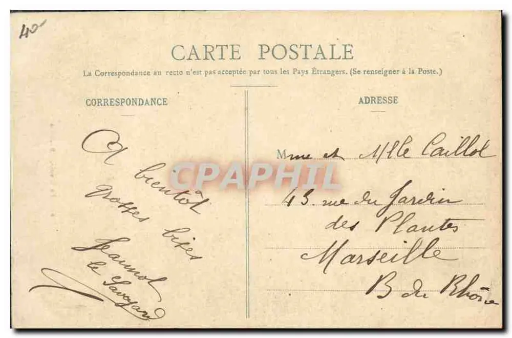 Na Saboia - Bucheron — E. Reynaud, Chambéry, n°61 - Verso