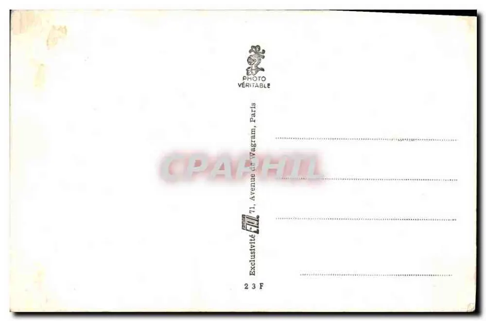 जिना लोलोब्रिगिदा — काले और सफेद में चित्र — फोटो सैन लेविन, नंबर 453 - पीछे