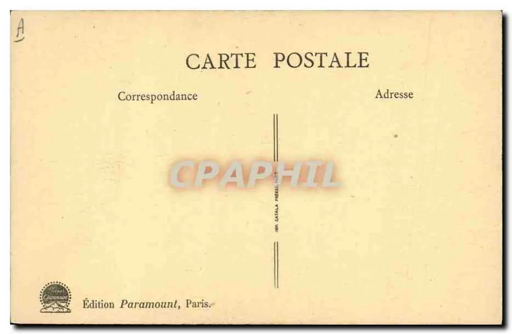 Lila Lee — atriz dos Filmes Paramount — Edição Paramount, Paris - Verso