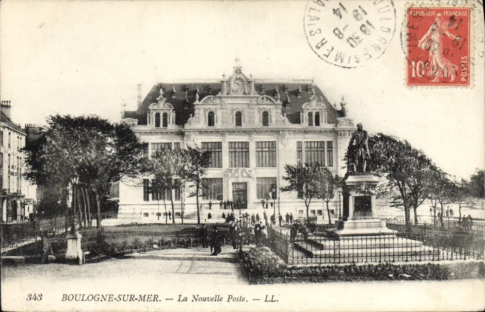 Boulogne-sur-Mer — A Nova Posta — LL. — n° 343 - Frente
