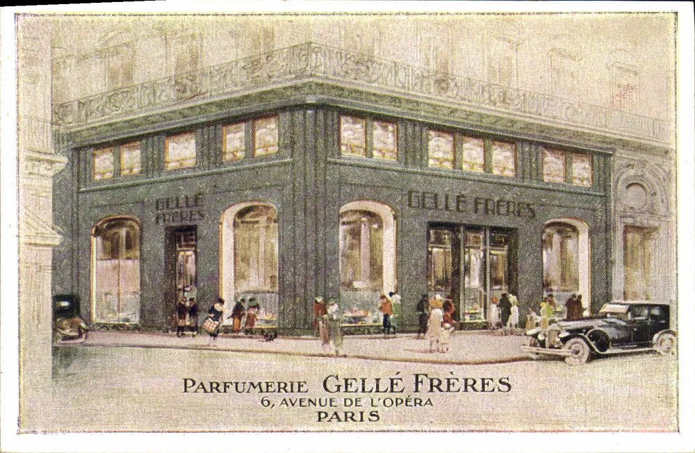 Parfumerie Gellé Frères — Avenue de l'Opéra — Paris - Vorderseite