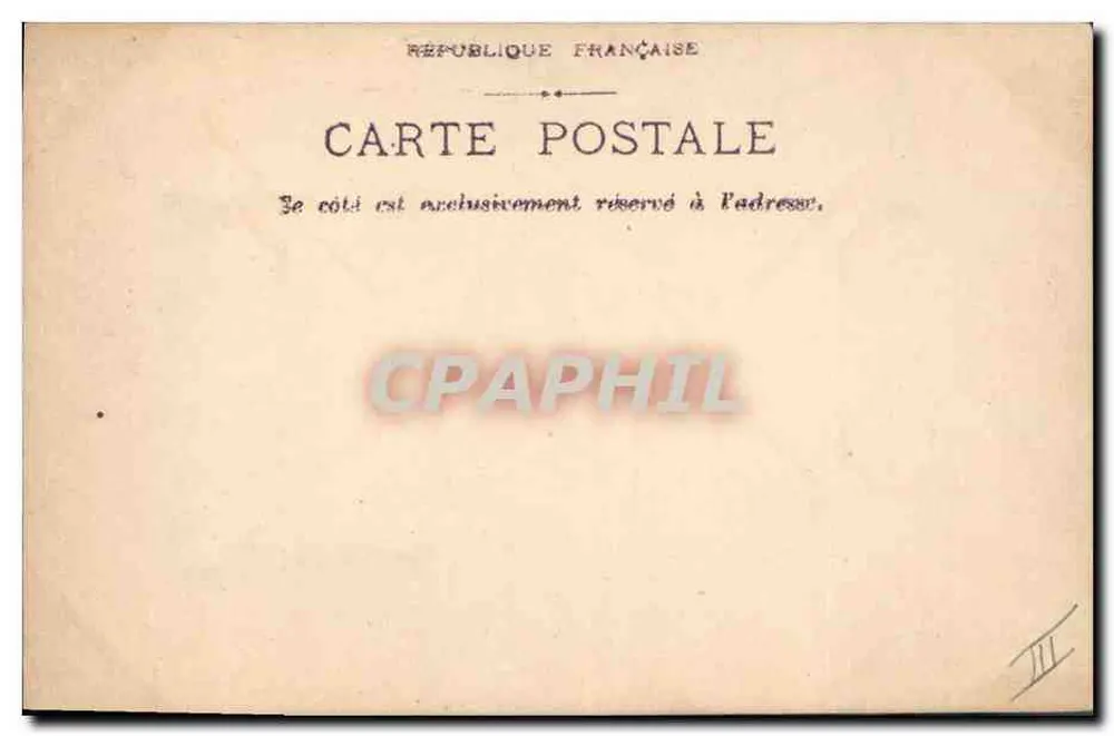 Lachendes Kind — Geframtes Portrait — Text 'ÇA Y EST, MAMAN' unten - Rückseite