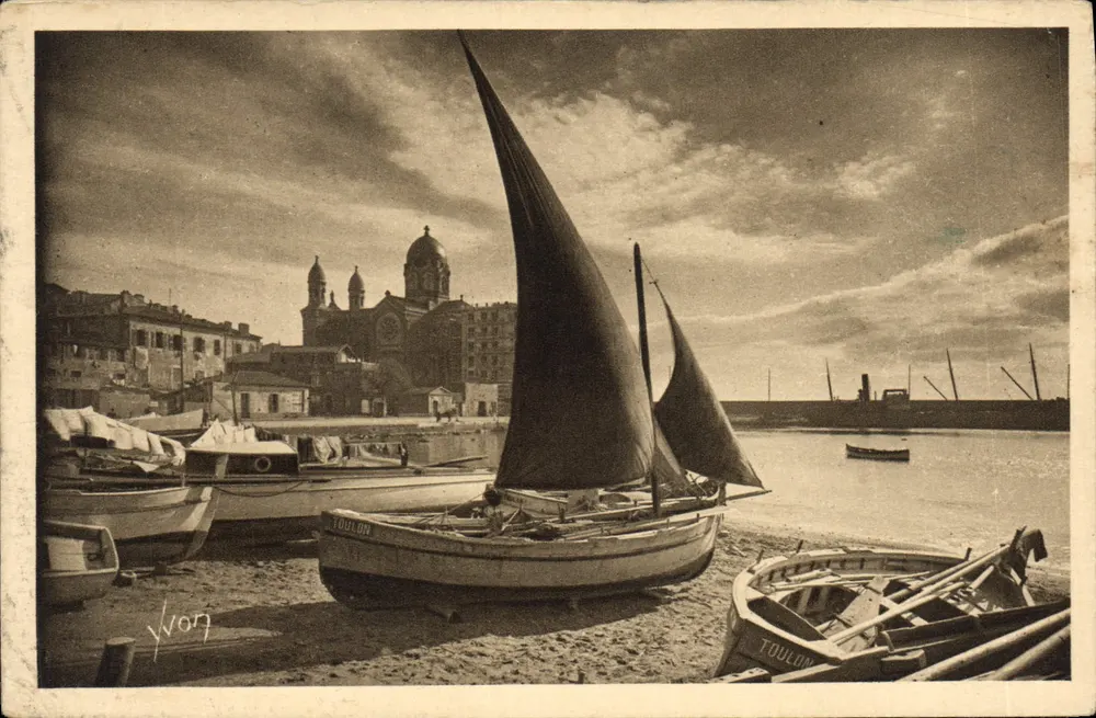 Toulon — Hafen und Notre-Dame de la Victoire — Édition d'Art Yvon, n°6/78 - Vorderseite