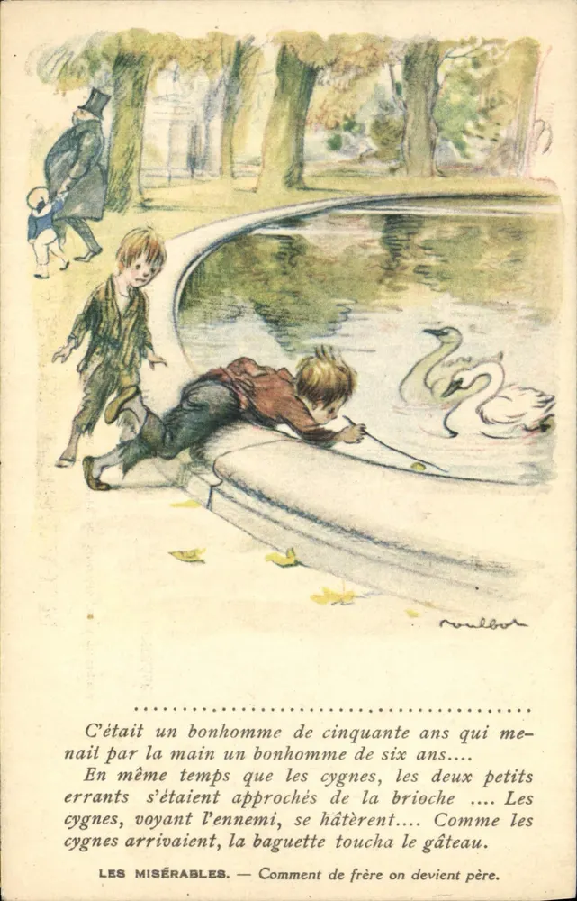 Les Misérables — Wie ein Bruder zum Vater wird — Némi Chacchion, Paris - Vorderseite