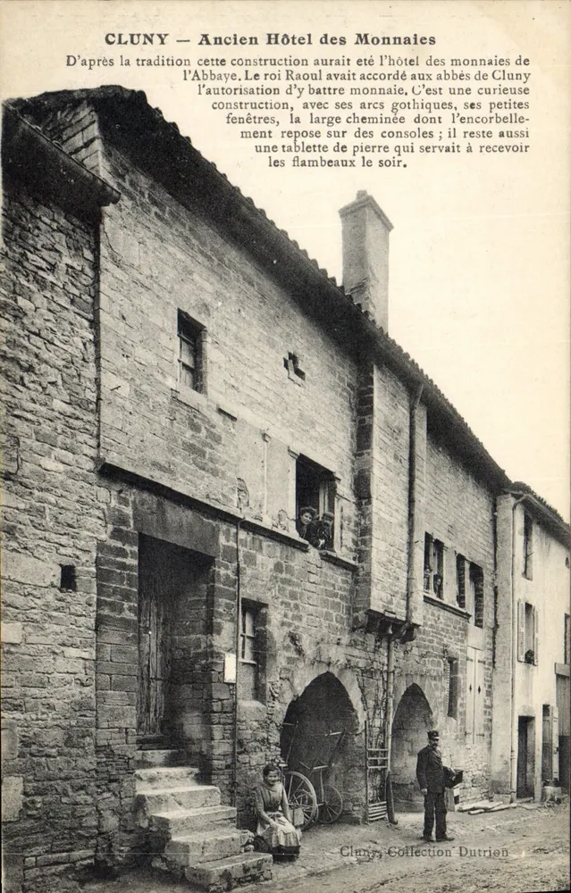 Cluny — Ehemaliges Münzhäuschen — Sammlung Dutrion - Vorderseite